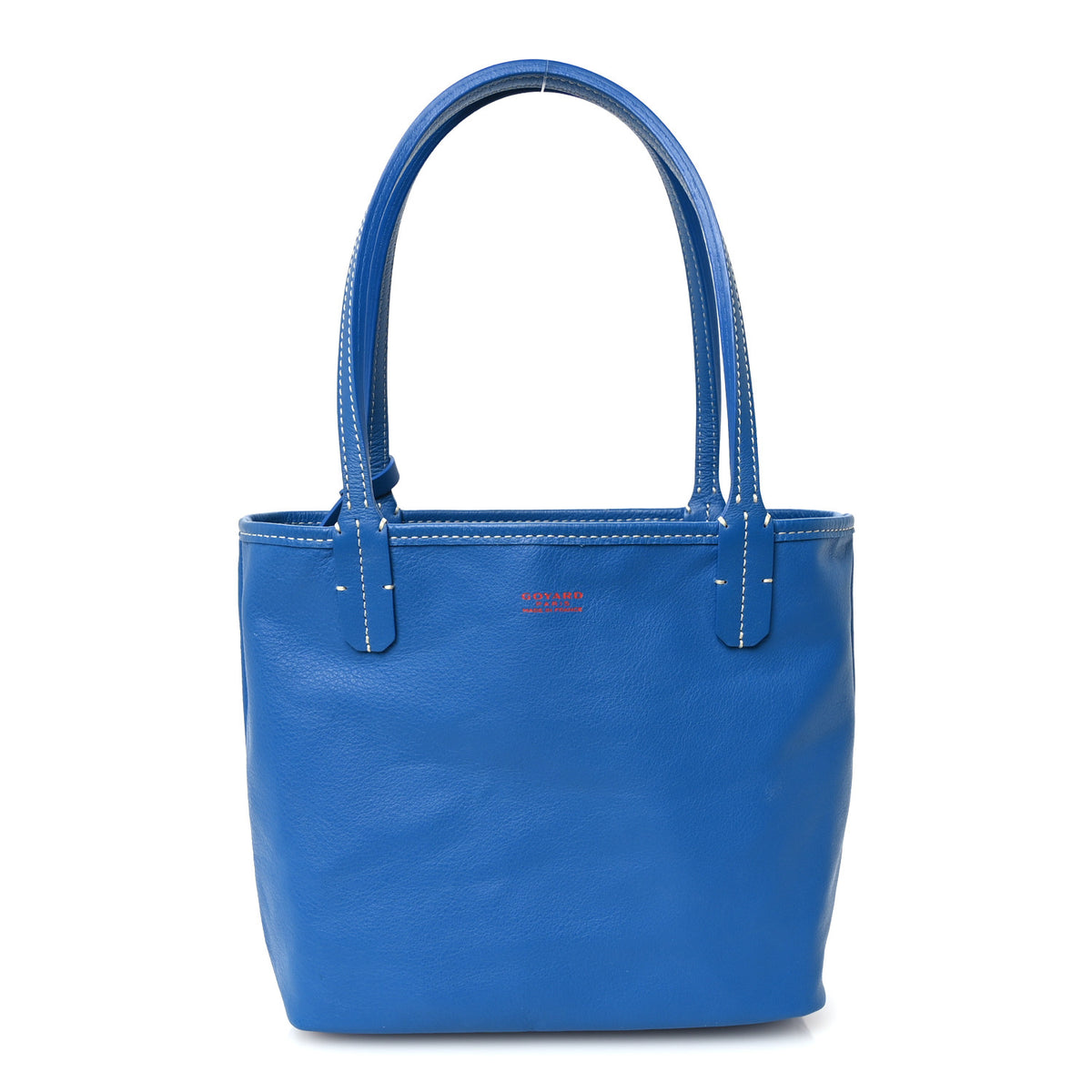 Goyardine Reversible Mini Anjou Sky Blue
