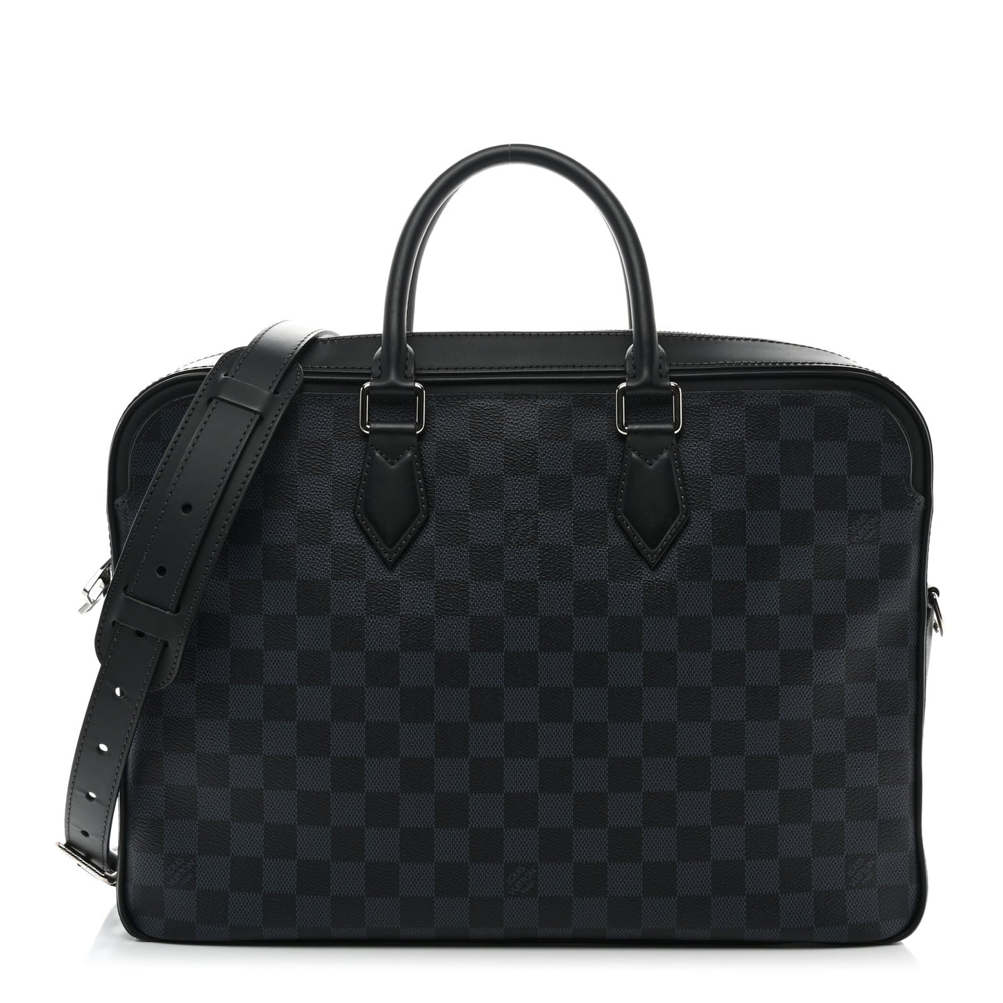 Damier Graphite Porte-Documents Jour