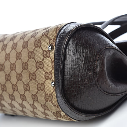 Gucci Monogram Bamboo Bullet Bag Dark Brown 20 of 22