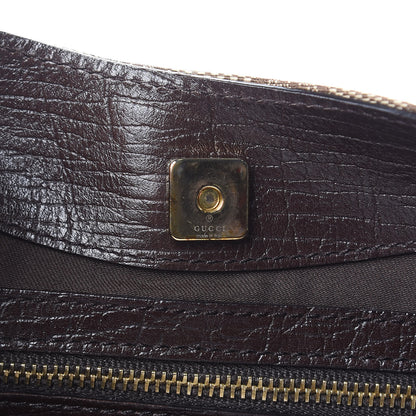 Gucci Monogram Hasler Hobo Dark Brown 7 of 11