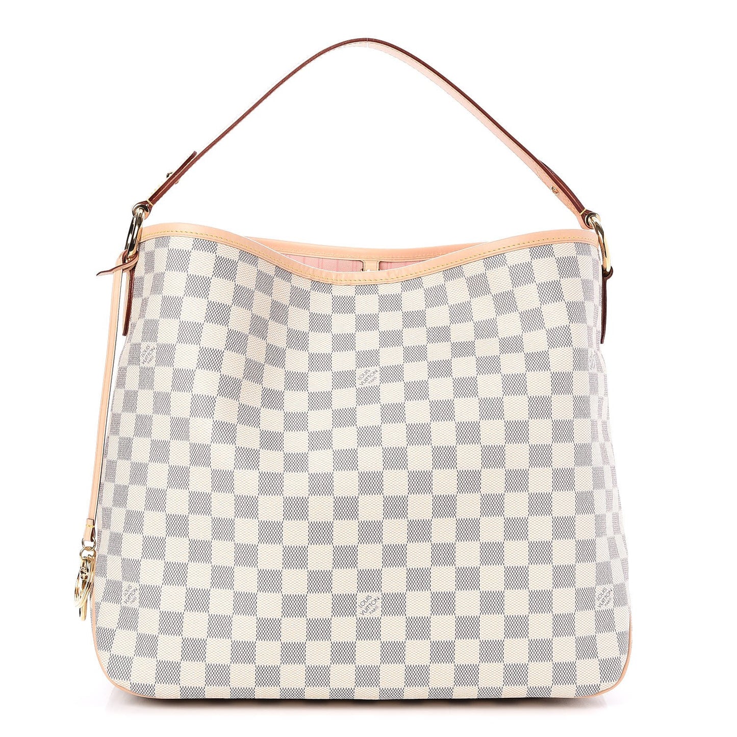 Damier Azur Delightful MM Rose Ballerine