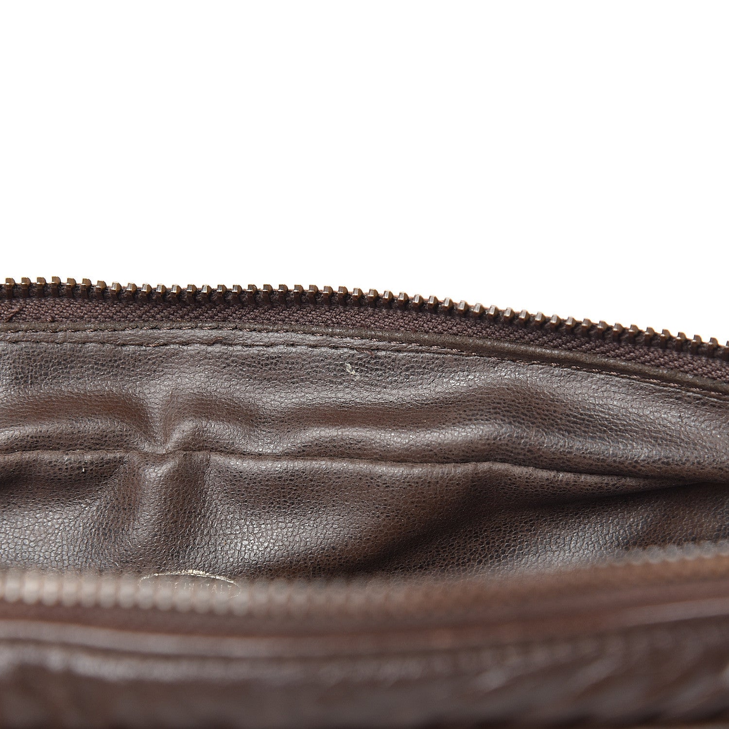 Chanel Lambskin Quilted Large Camera Case Brown 19 of 28