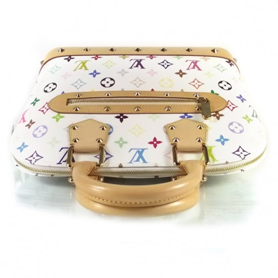 Monogram Multicolor Alma White