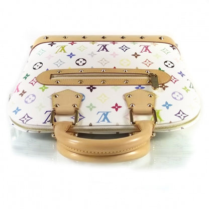 Louis Vuitton Monogram Multicolor Alma White 4 of 7