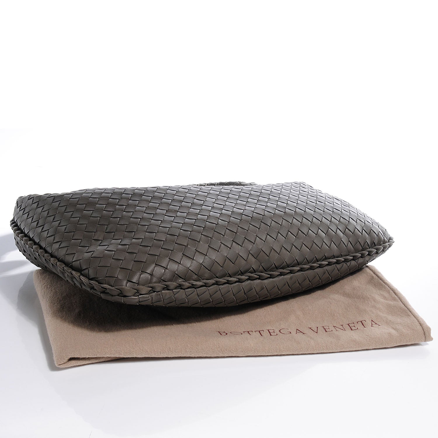 Bottega Veneta Nappa Intrecciato Medium Veneta Hobo Steel 4 of 8