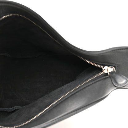 The Row Grained Calfskin Small Slouchy Banana Bag Black 5 of 10