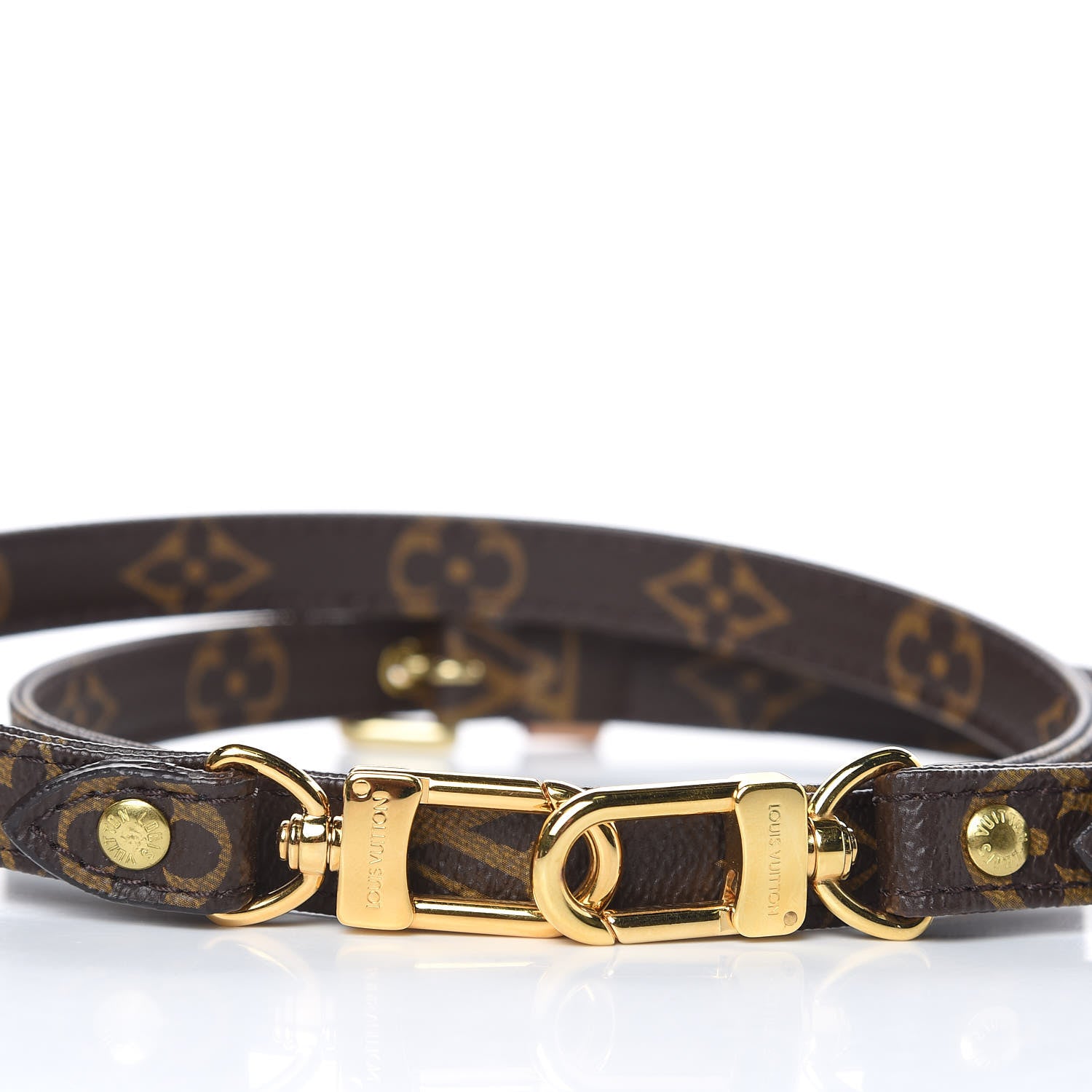 Louis Vuitton Monogram 16mm Adjustable Shoulder Strap 3 of 4