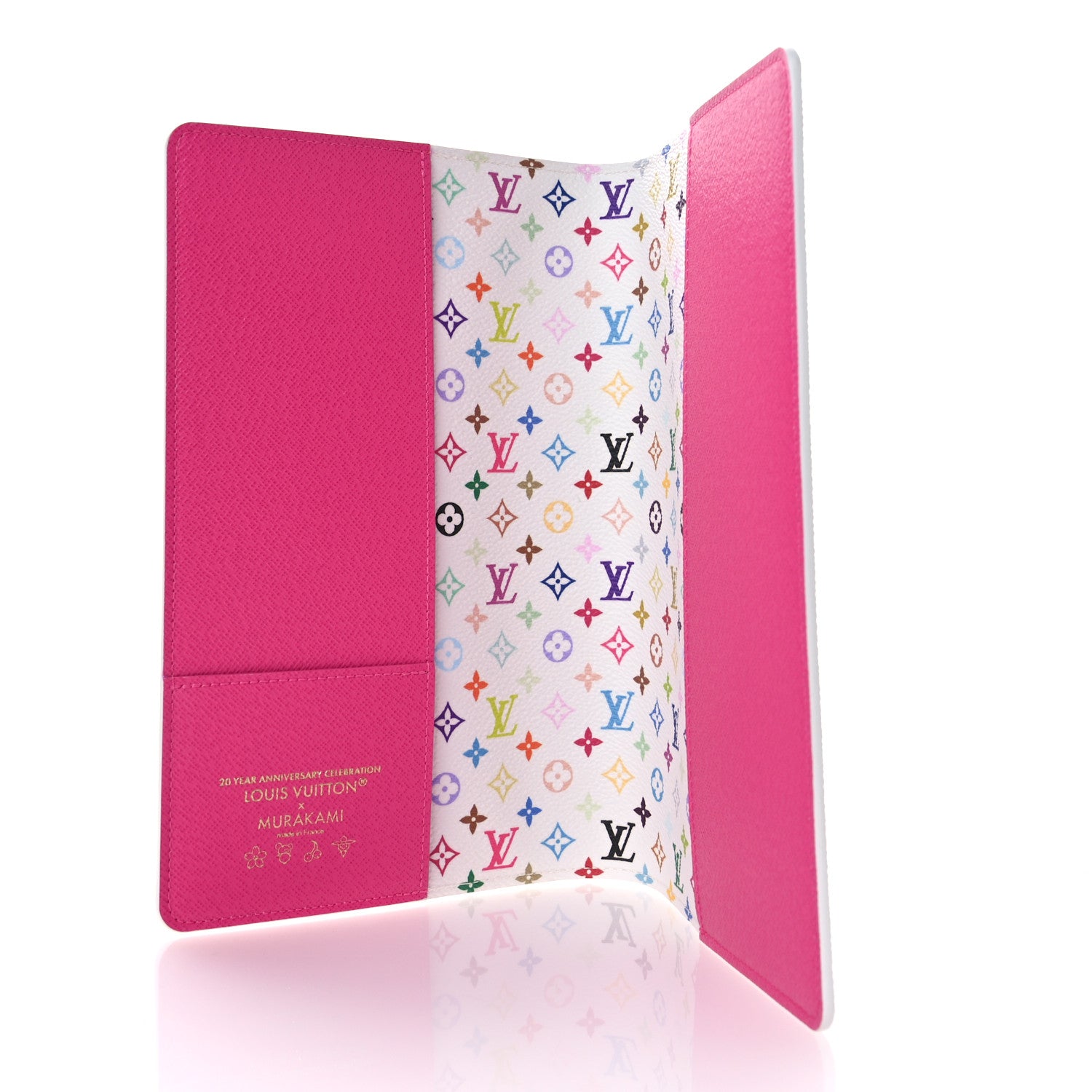 Louis Vuitton LV X TM Monogram Multicolor Emily Notebook Cover MM White 5 of 7