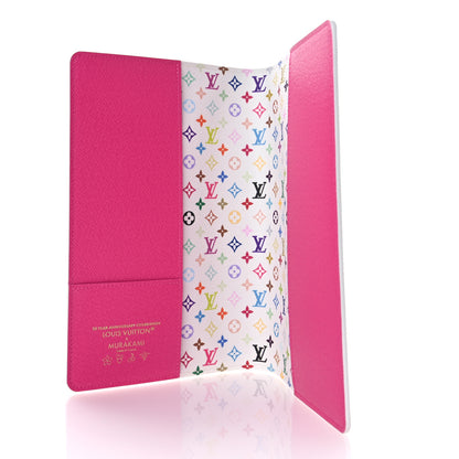Louis Vuitton LV X TM Monogram Multicolor Emily Notebook Cover MM White 5 of 7