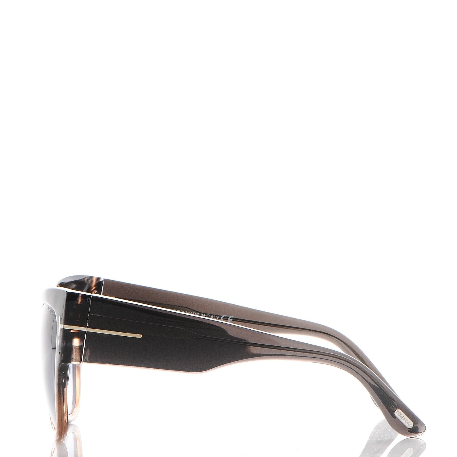 Tom Ford Anoushka Sunglasses TF371 Melange Grey Peach 3 of 8