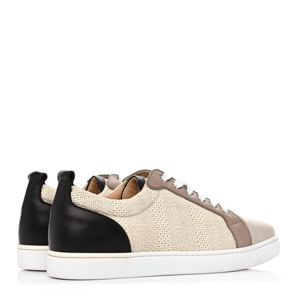 Christian Louboutin Calfskin Mens Junior Orlato Flat Sneakers 44 Natural 4 of 9