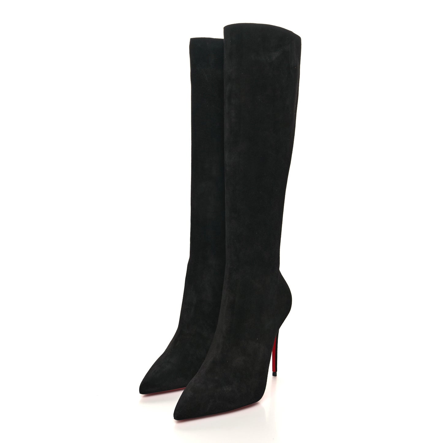 Veau Velours Eloise Botta 100 Knee Boots 38 Black