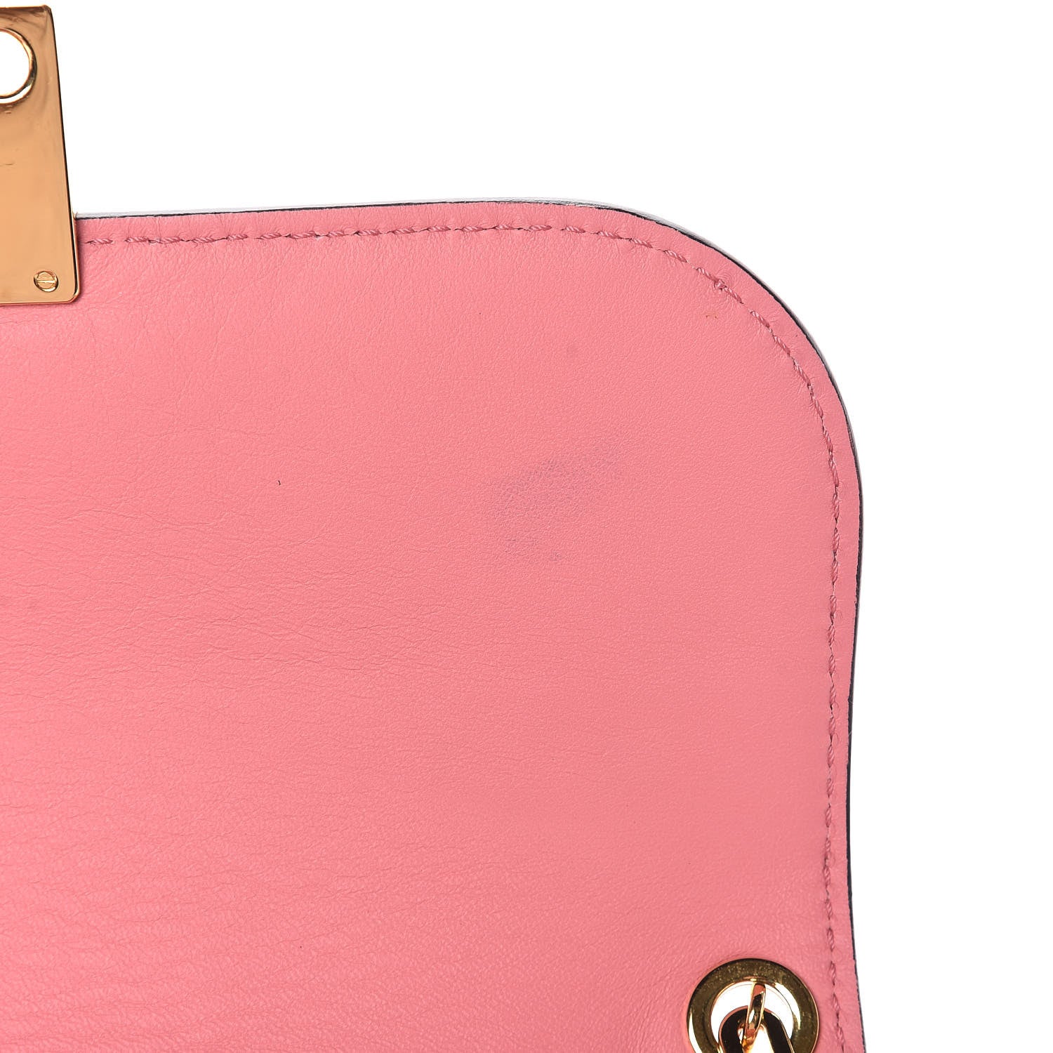 Valentino Garavani Vitello Chain Flap Bag Paradise Rose 8 of 9
