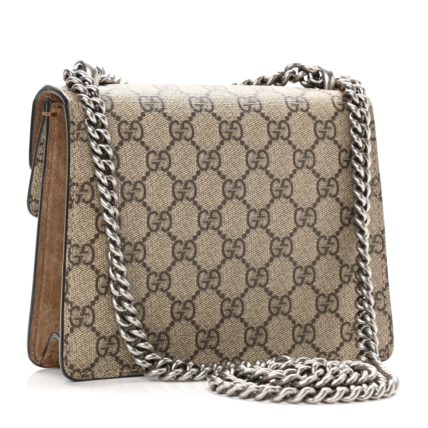GG Supreme Monogram Mini Dionysus Shoulder Bag Taupe