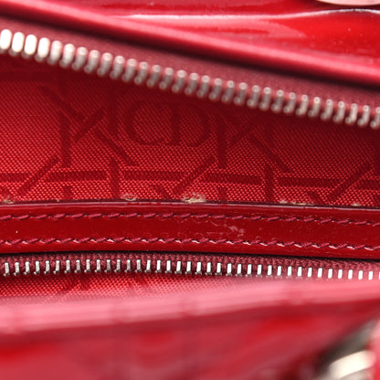 Christian Dior Patent Cannage Large Lady Dior Red 8 of 10