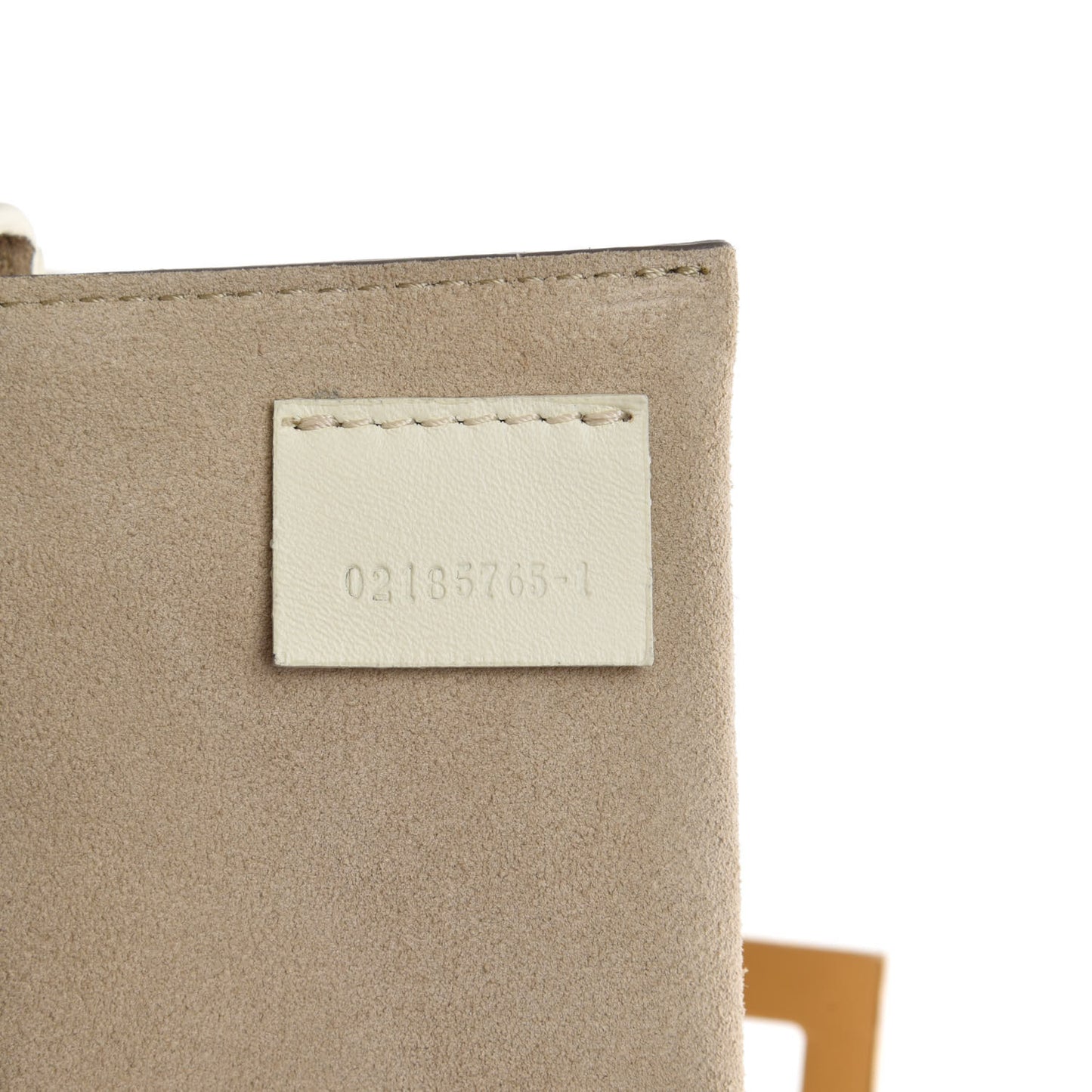 Calfskin Quilted Mini Drew Bijou Shoulder Bag Natural White