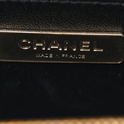 Chanel Calfskin Quilted Studded Square Vanity Case Black 6 of 11