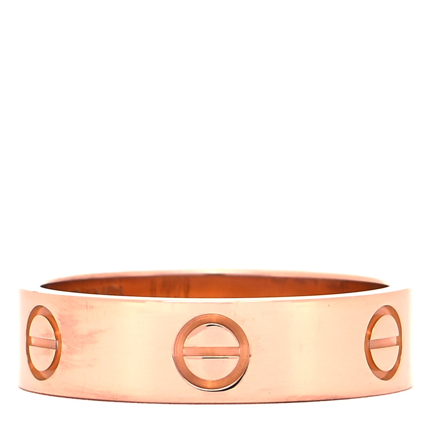 Cartier 18K Pink Gold 5.5mm LOVE Ring 58 8.25 3 of 5