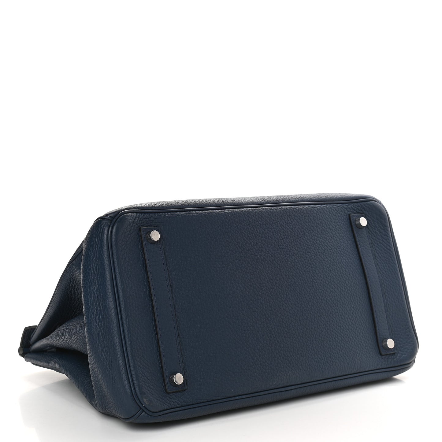 Taurillon Clemence Birkin 35 Bleu De Malte