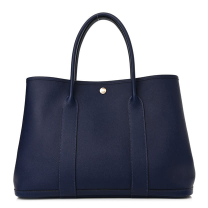 Hermes Epsom Garden Party 36 MM Bleu Saphir 1 of 9