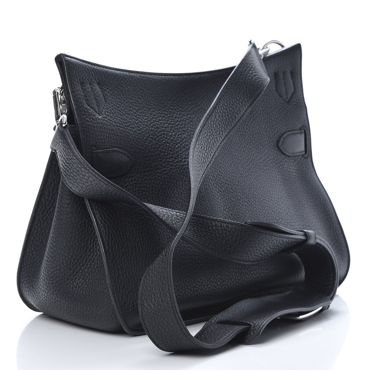 Hermes Taurillon Clemence Jypsiere 31 Black 3 of 13