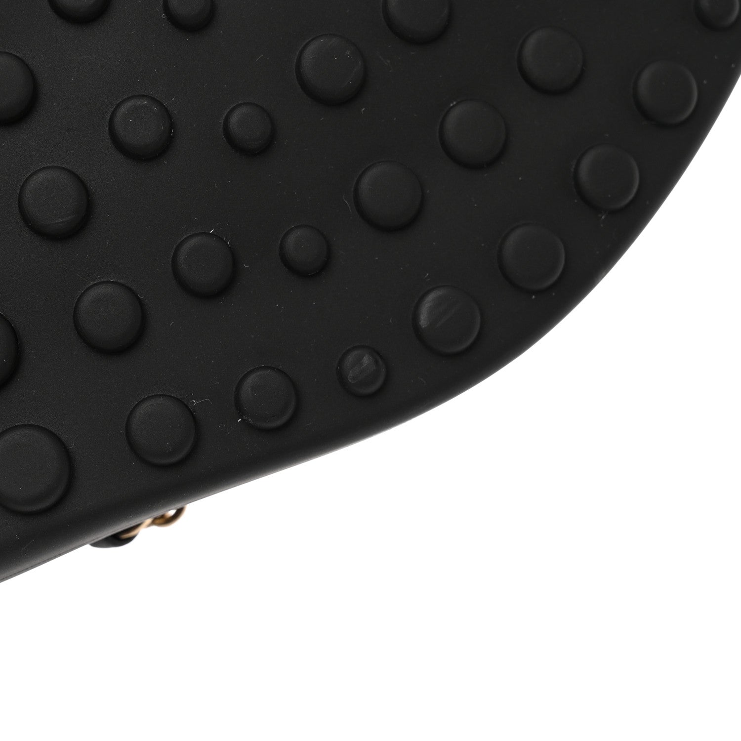 Chanel Lambskin CC Chain Thong Sandals 35 Black 10 of 12