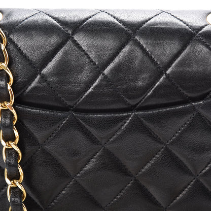 Chanel Lambskin Quilted Mini Square Flap Black 9 of 11