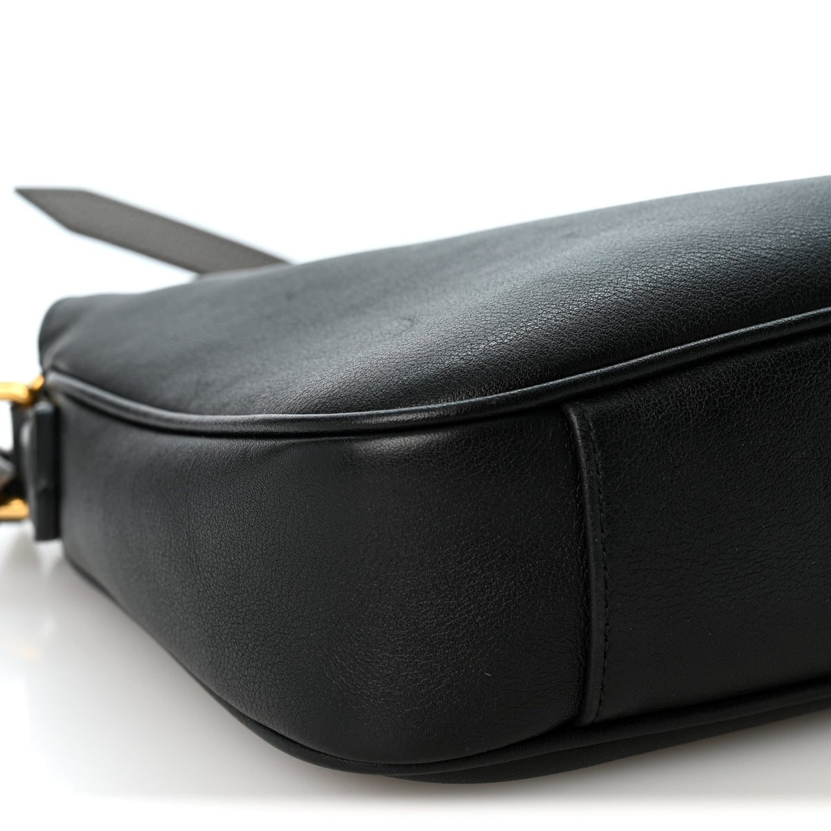 Gucci Softy Wonka Textured Dollar Calfskin Small Diana Shoulder Bag Black 9 of 12