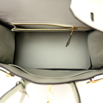 Hermes Togo Birkin 25 Gris Neve 5 of 15