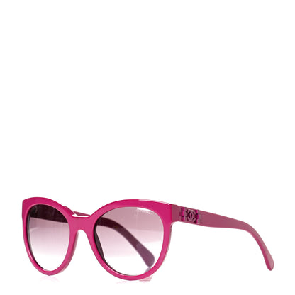 Chanel Pantos CC Signature 5315 Sunglasses Fuchsia 1 of 5
