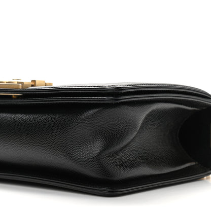 Chanel Caviar Quilted Medium Boy Flap Black 8 of 8