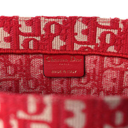 Christian Dior Oblique Book Tote Raspberry 6 of 10