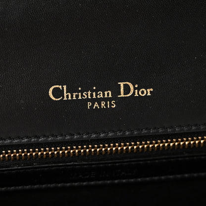 Christian Dior Lambskin Medium Diorama Flap Bag Black 6 of 10