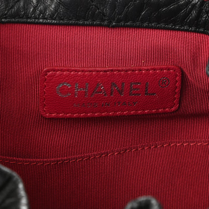 Chanel Aged Calfskin Quilted Small Gabrielle Backpack Black 6 of 10