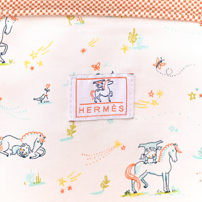 Hermes H Canvas Cabriole Nappy Bag Terracotta 7 of 11