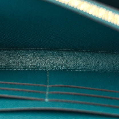 Hermes Epsom Constance Long Wallet To Go Vert Bosphore 6 of 12
