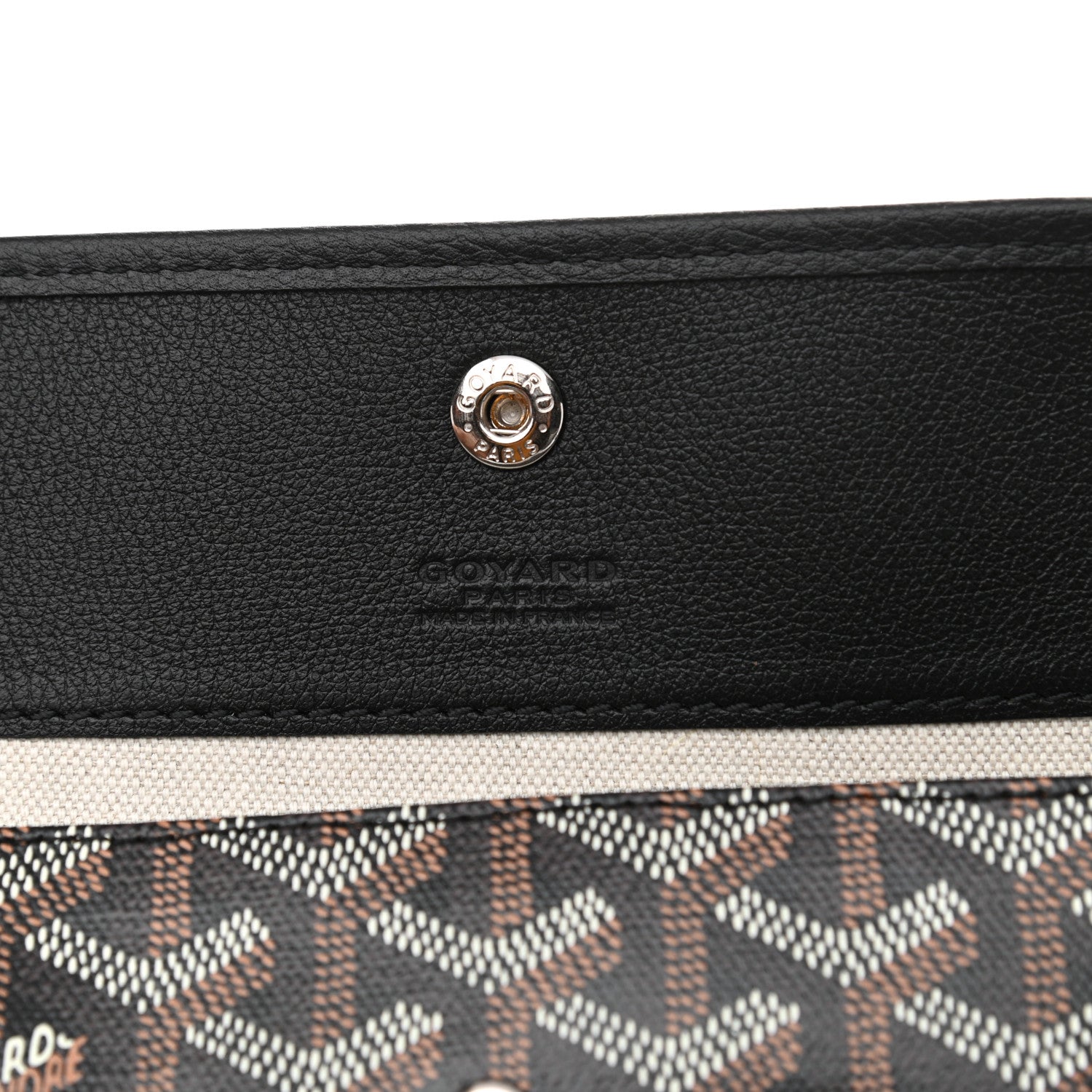 Goyard Goyardine Saint Louis GM Black 8 of 10