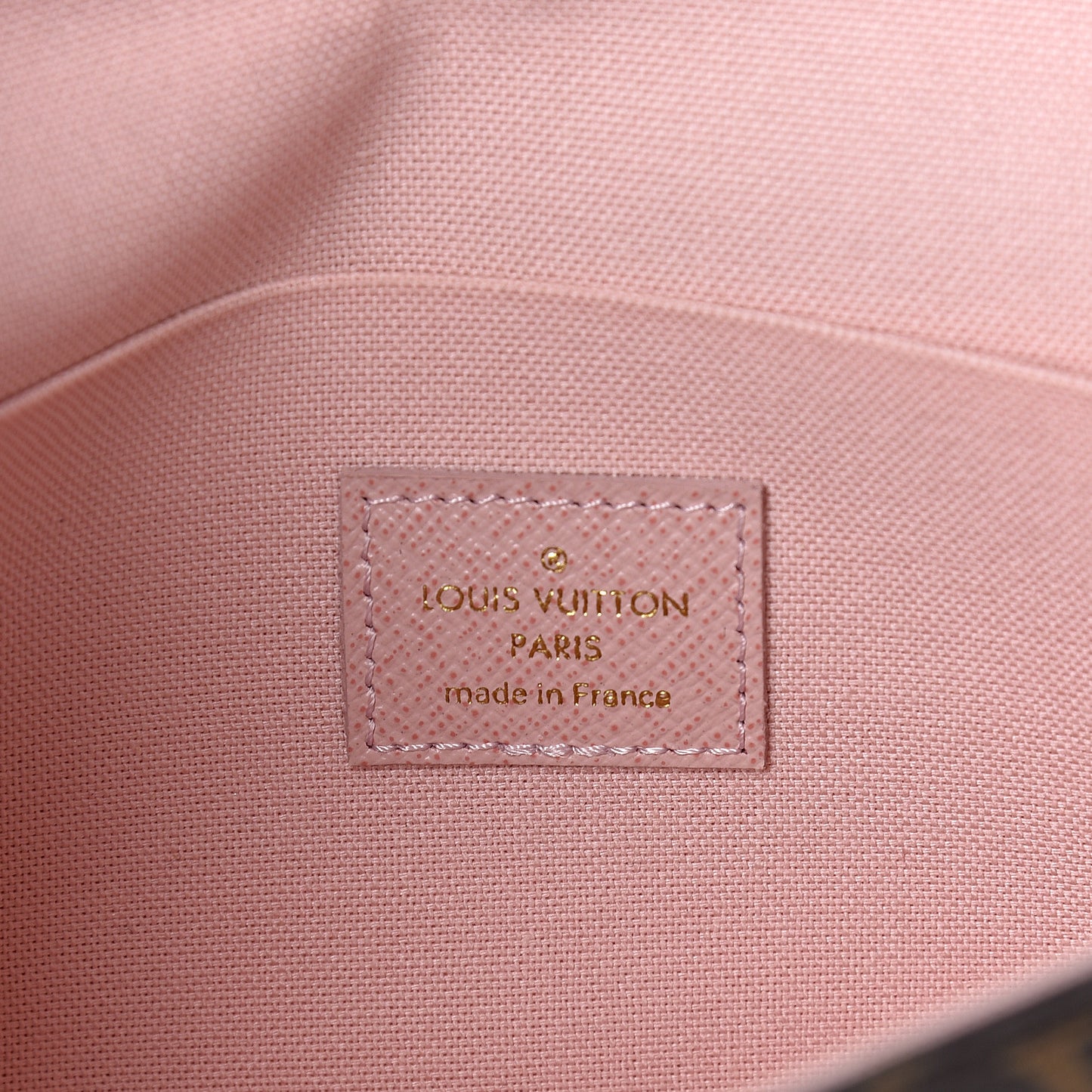 Monogram Valentine Dog Pochette Felicie Chain Wallet