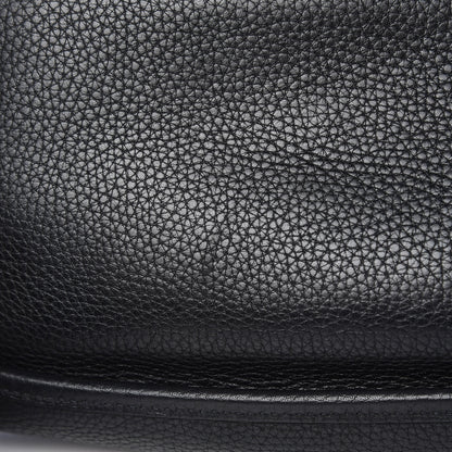 Hermes Taurillon Clemence Evelyne PM Black 11 of 11