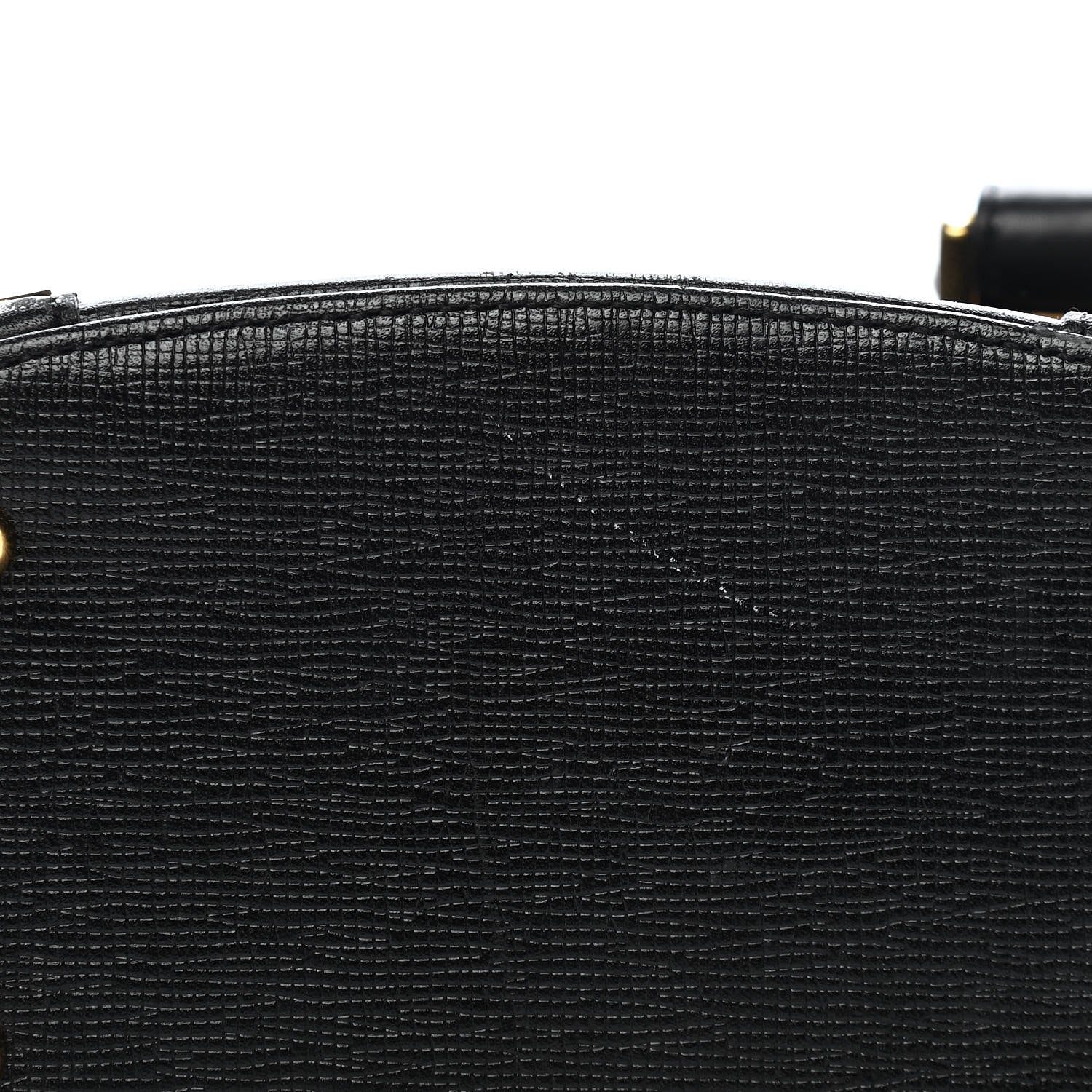 MCM Saffiano Studded Shopping Tote Black 25 of 36
