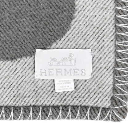 Hermes Wool Cashmere Samarcande Blanket 3 of 6