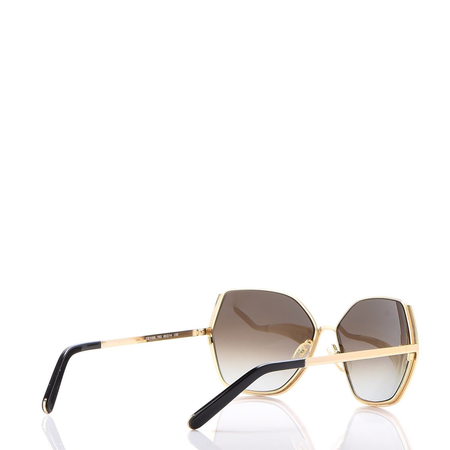 Chloe Danae Sunglasses CE115S Gold 4 of 8