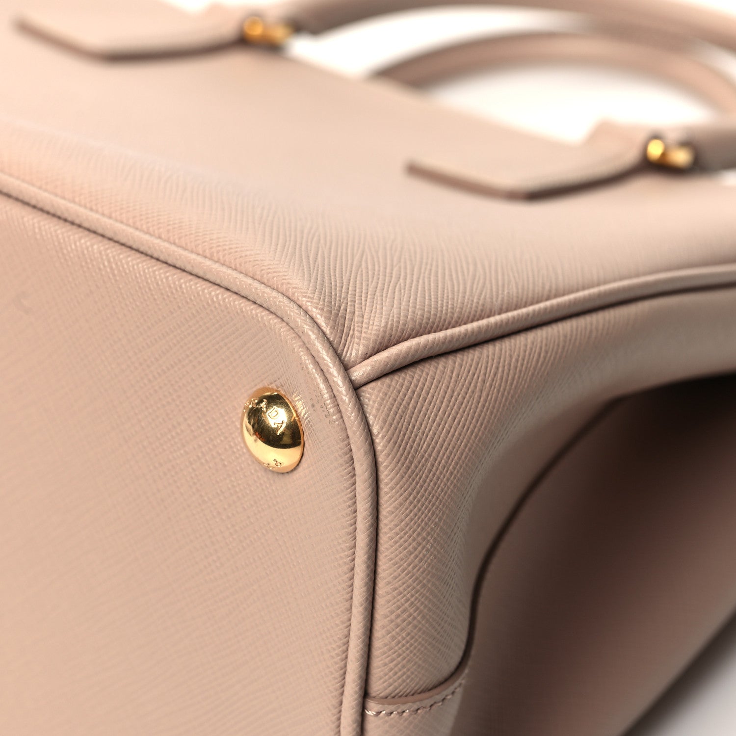 Prada Saffiano Small Galleria Double Zip Tote Sabbia 11 of 13