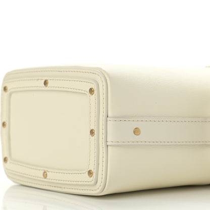 Chloe Smooth Calfskin Mini Roy Bucket Bag Natural White 10 of 11
