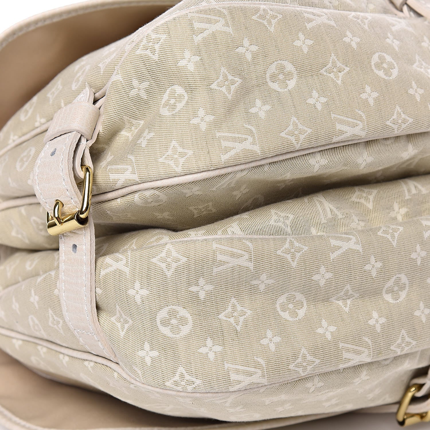 Louis Vuitton Monogram Mini Lin Saumur Dune 9 of 10