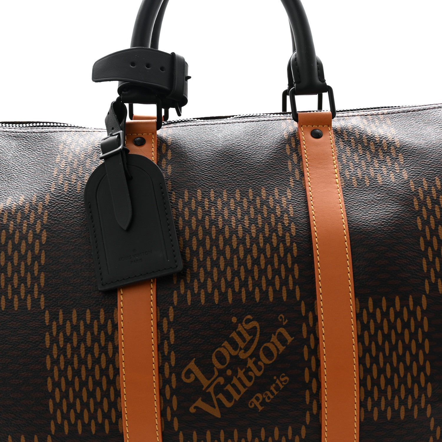Louis Vuitton x Nigo Giant Damier Ebene Monogram Keepall Bandouliere 50 11 of 19