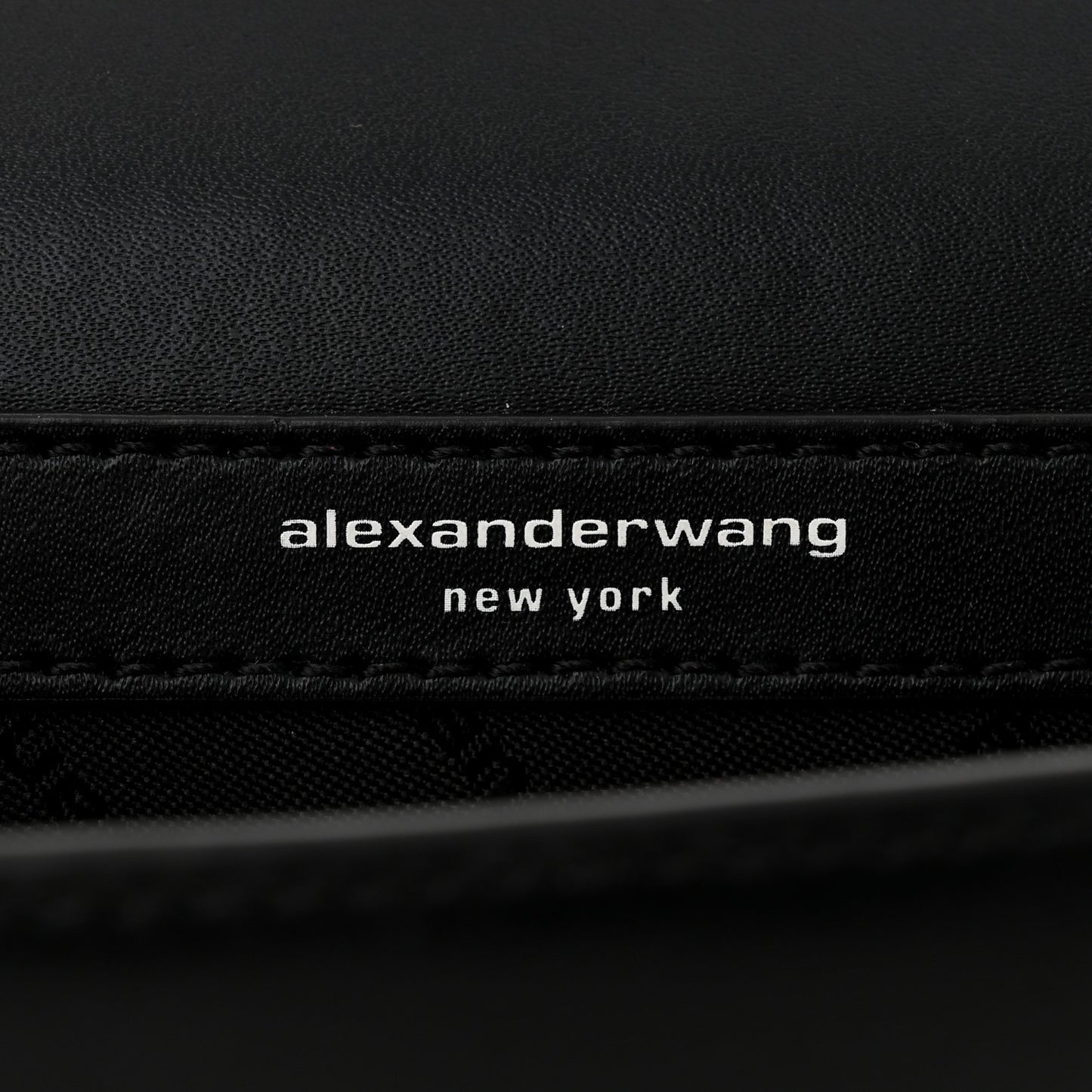 Textured Calfskin Attica Crossbody Black