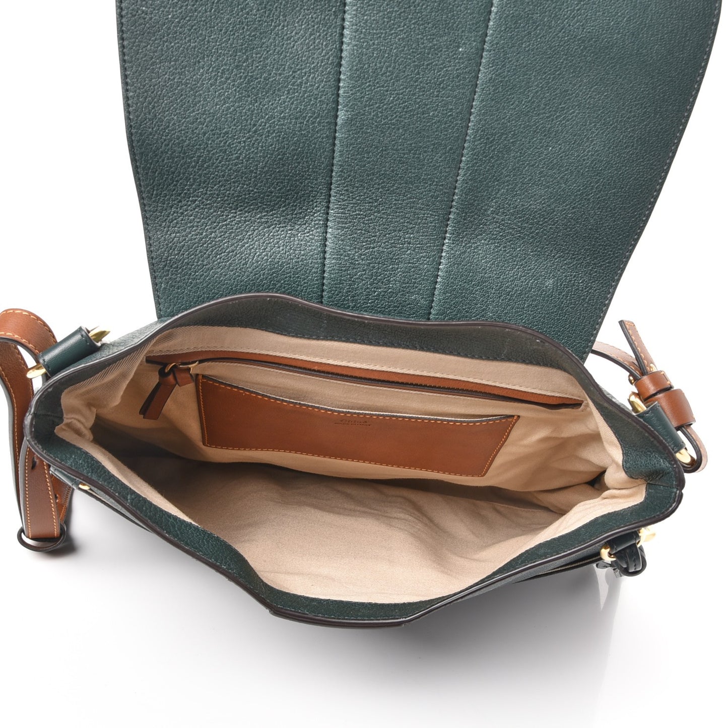 Lambskin Medium Lexa Shoulder Bag Intense Green