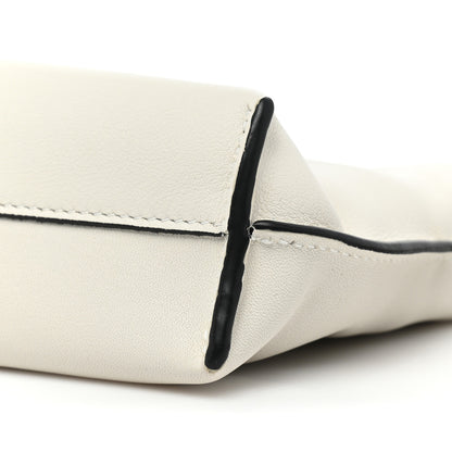 Loewe Calfskin Nano Flamenco Knot Bag White 7 of 9