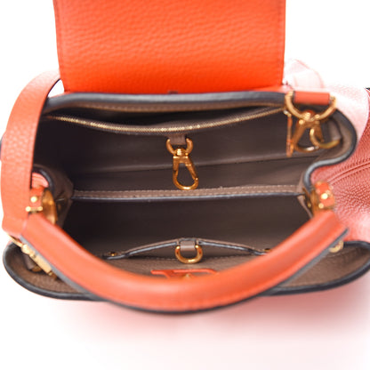 Louis Vuitton Taurillon Capucines BB Clementine 4 of 10